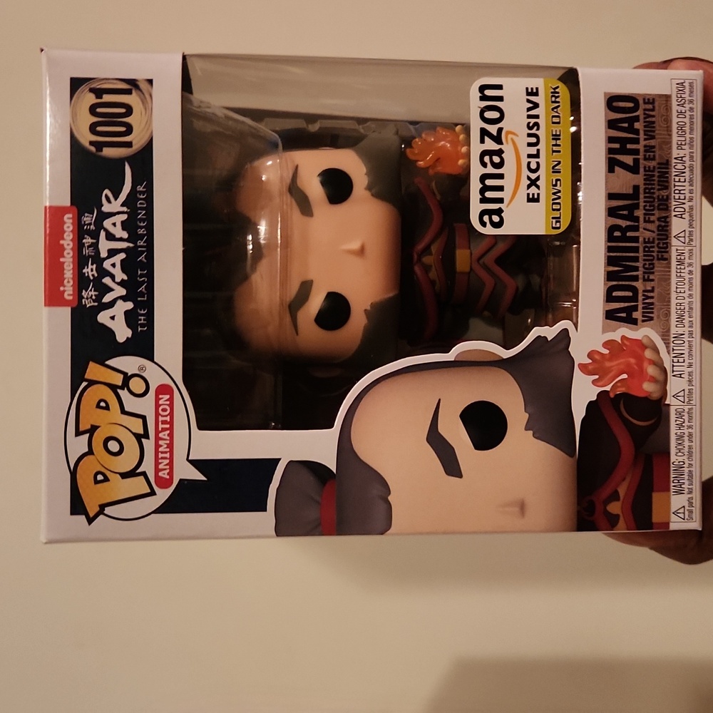 Funko Pop! Exclusive Glow In The Dark AVATAR Admiral Zhao #1001
